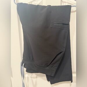 FIGS Black Yola H/Waist Scrub Pant